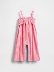 Rosa - Gap Poplin Square Neck Ruffle Jumpsuit (6mths-5yrs) - Imagen 2 de 3
