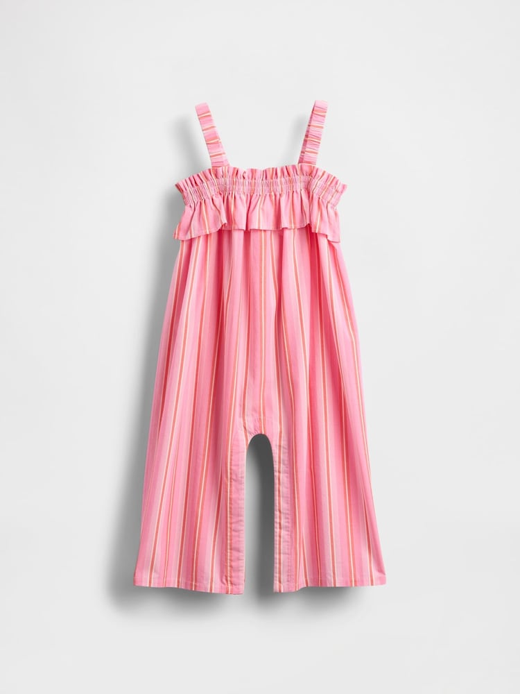 Rosa - Gap Poplin Square Neck Ruffle Jumpsuit (6mths-5yrs) - Imagen 2 de 3