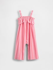 Rosa - Gap Poplin Square Neck Ruffle Jumpsuit (6mths-5yrs) - Imagen 3 de 3
