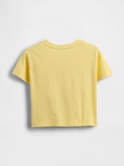 Gap Yellow Sunshine Relaxed Graphic Short Sleeve T-Shirt (6mths-5yrs) - Image 2 of 2