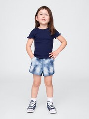 Gap Blue Denim Pull On Shorts (6mths-5yrs) - Image 1 of 3