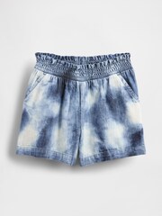 Gap Blue Denim Pull On Shorts (6mths-5yrs) - Image 2 of 3