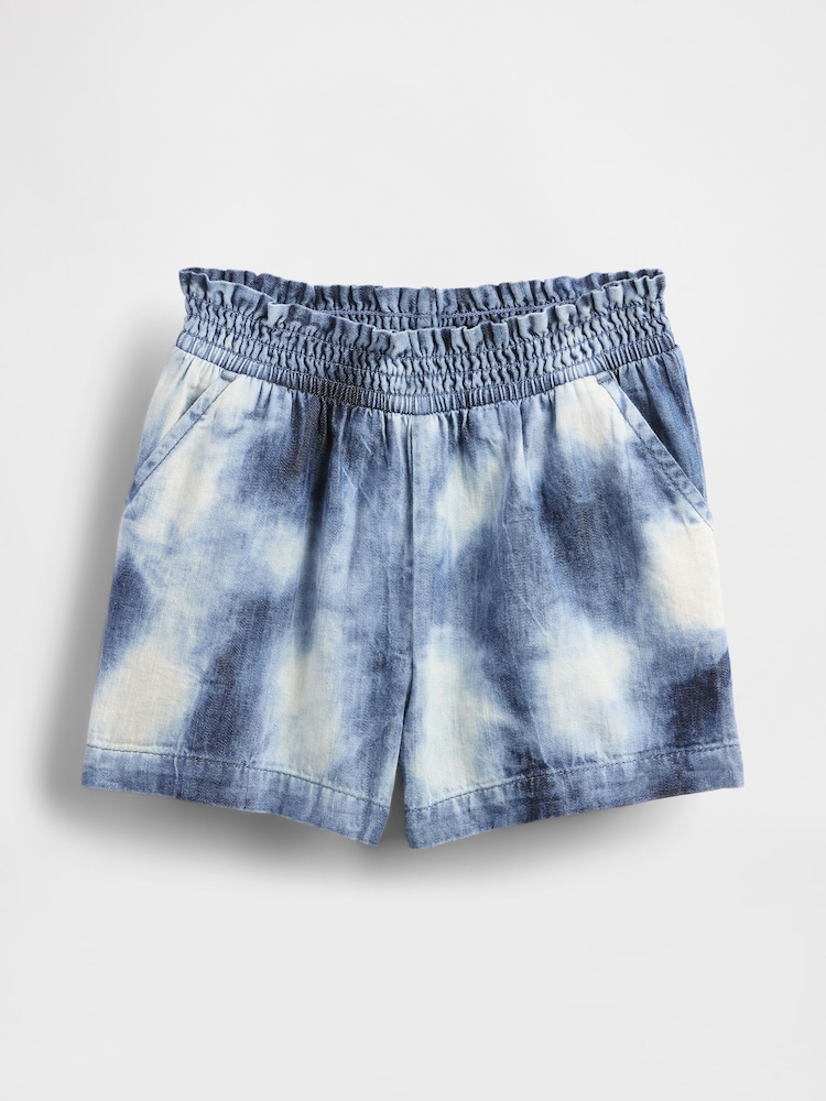 Gap Blue Denim Pull On Shorts (6mths-5yrs) - Image 2 of 3