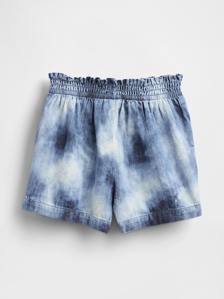 Gap Blue Denim Pull On Shorts (6mths-5yrs) - Image 3 of 3