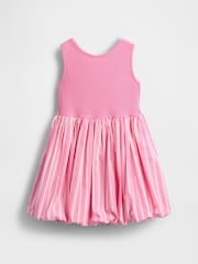 Gap Pink Stripe Round Neck Bubble Dress (6mths-5yrs) - Image 3 of 3