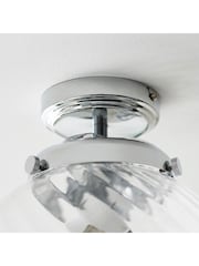 Gallery Home Chrome Millford Bathroom Ceiling Light - Image 5 of 7