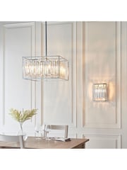 Gallery Home Chrome Arcadia 6 Pendant Light - Image 1 of 7
