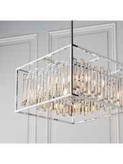 Gallery Home Chrome Arcadia 6 Pendant Light - Image 3 of 7