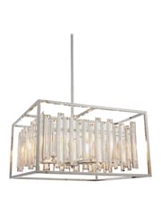 Gallery Home Chrome Arcadia 6 Pendant Light - Image 6 of 7