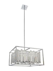 Gallery Home Chrome Arcadia 6 Pendant Light - Image 7 of 7