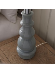 Gallery Home Nickel Provence Table Lamp - Image 1 of 3