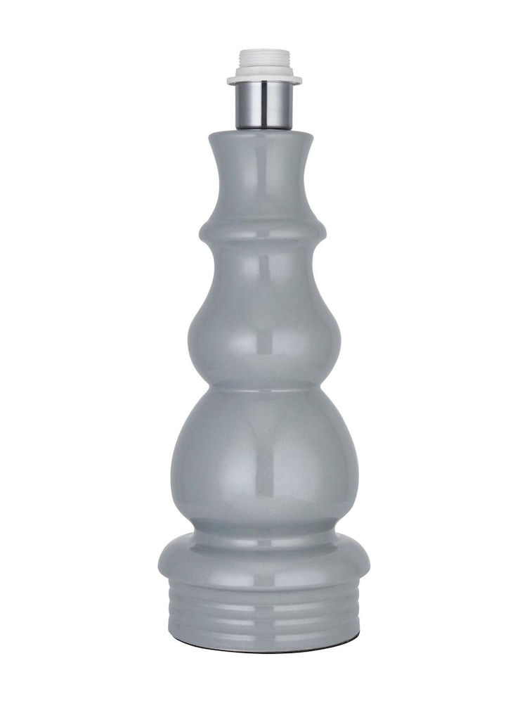 Gallery Home Nickel Provence Table Lamp - Image 3 of 3