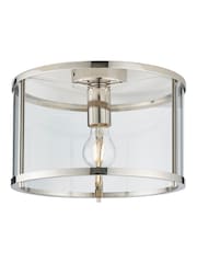 Gallery Home Silver Harlow 1 Ceiling Light - Image 7 of 7