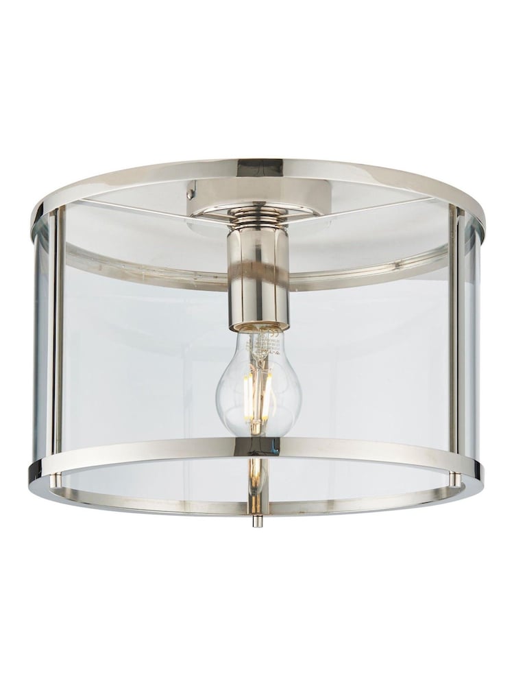 Gallery Home Silver Harlow 1 Ceiling Light - Image 7 of 7 Gallery Home Silver Harlow 1 Ceiling Light - Image 7 of 7