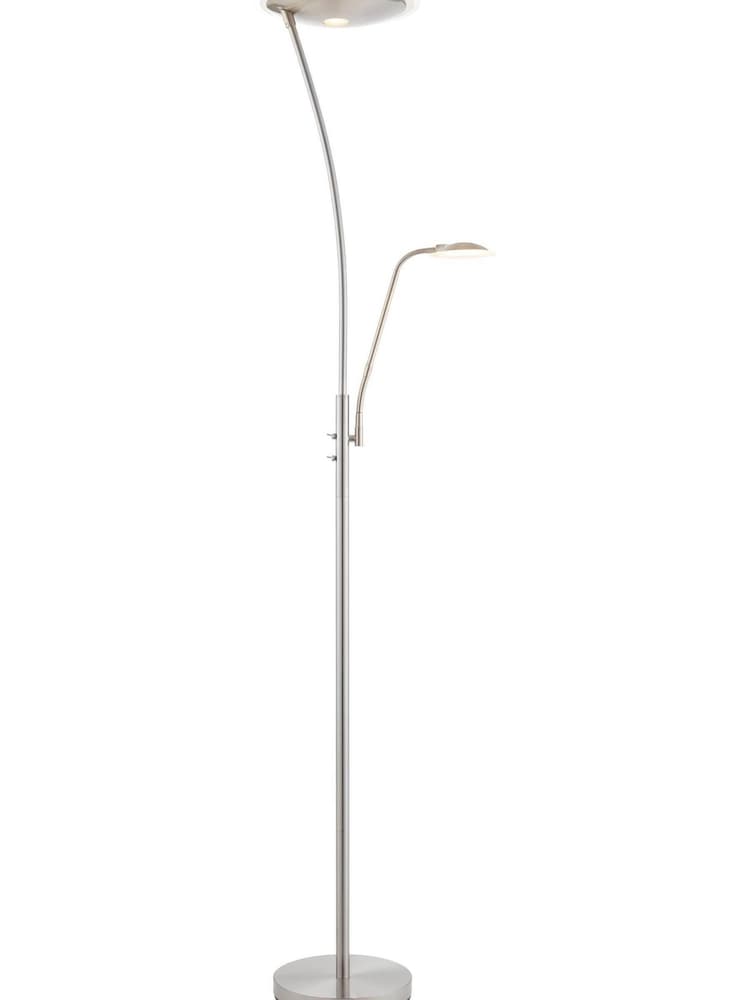 Gallery Home Chrome Alto Satin Floor Lamp - Image 1 of 1