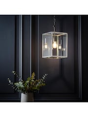 Gallery Home Silver Holden Nickel Pendant Light - Image 14 of 14