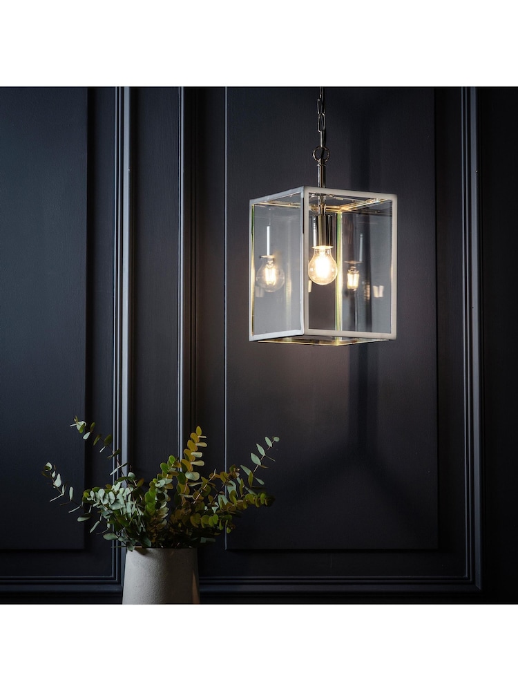 Gallery Home Silver Holden Nickel Pendant Light - Image 14 of 14