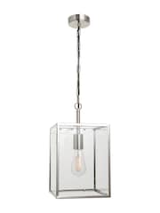 Gallery Home Silver Holden Nickel Pendant Light - Image 2 of 8