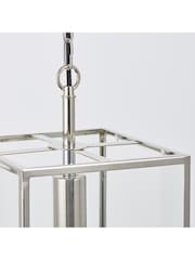 Gallery Home Silver Holden Nickel Pendant Light - Image 3 of 8