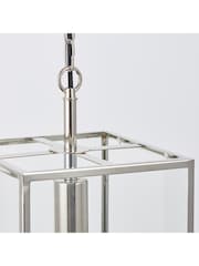 Gallery Home Silver Holden Nickel Pendant Light - Image 4 of 8