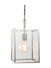 Gallery Home Silver Holden Nickel Pendant Light - Image 5 of 8