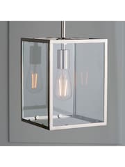 Gallery Home Silver Holden Nickel Pendant Light - Image 8 of 14
