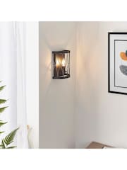 Gallery Home Black Halston Wall Light - Image 1 of 8