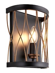 Gallery Home Black Halston Wall Light - Image 7 of 8