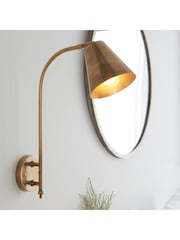 Gallery Home Gold Radiance 1 Wall Light - Image 5 of 8