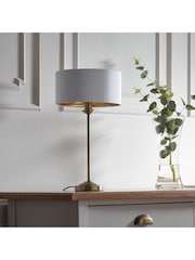 Gallery Home Brass Harrington Antique Table Lamp - Image 2 of 3