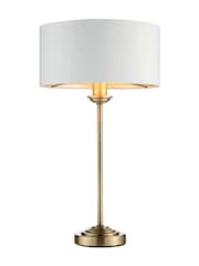 Gallery Home Brass Harrington Antique Table Lamp - Image 3 of 3