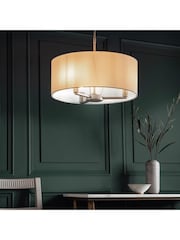Gallery Home Silver Dalvin Matt Nickel Pendant Light - Image 1 of 7