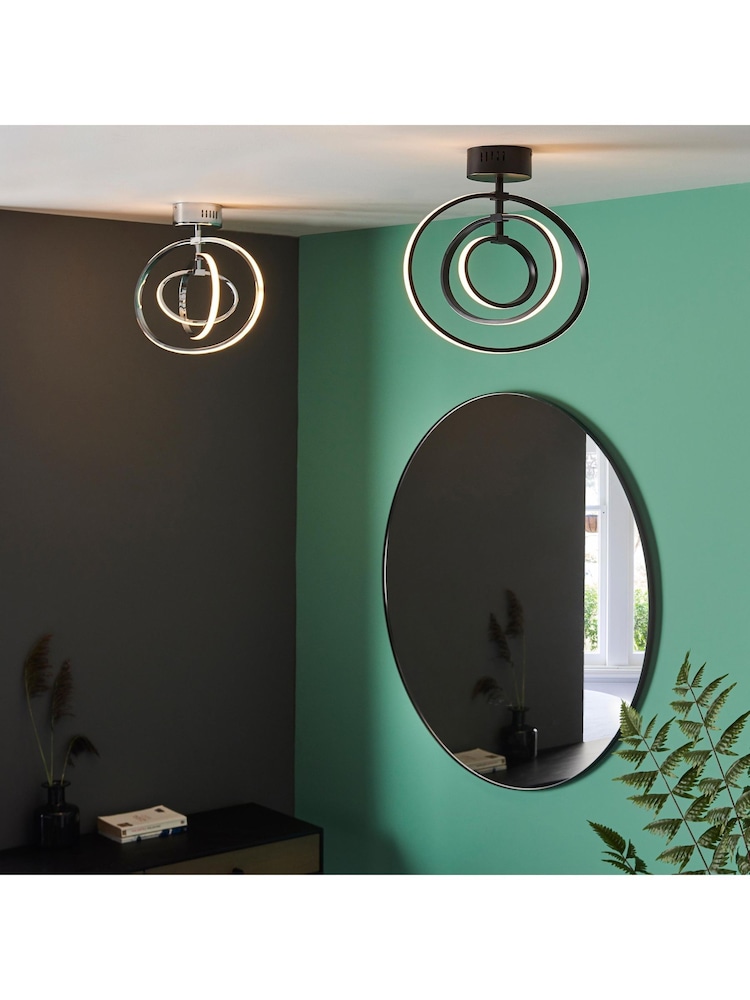 Gallery Home Black Avanta Ceiling Lamp - Image 1 of 7