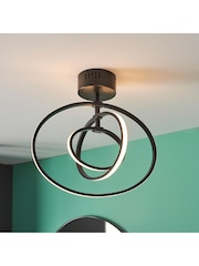 Gallery Home Black Avanta Ceiling Lamp - Image 2 of 7