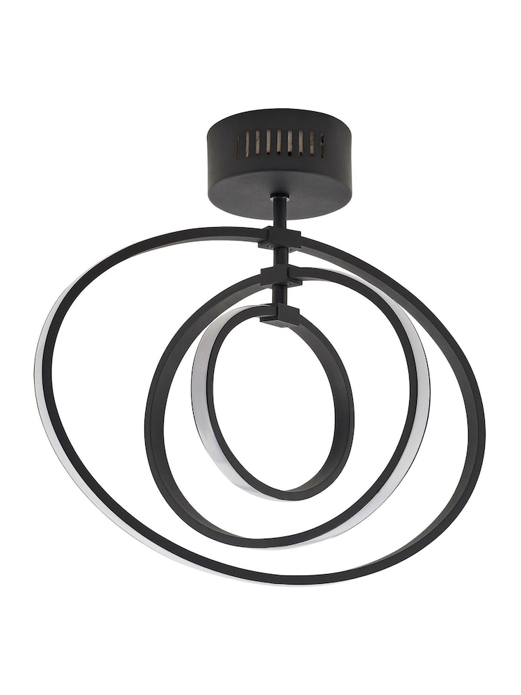 Gallery Home Black Avanta Ceiling Lamp - Image 7 of 7