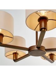 Gallery Home Antique Bronze Dalvin 5 Pendant Light - Image 5 of 8