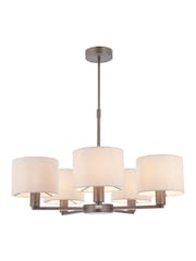 Gallery Home Antique Bronze Dalvin 5 Pendant Light - Image 7 of 8