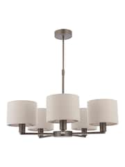 Gallery Home Antique Bronze Dalvin 5 Pendant Light - Image 8 of 8