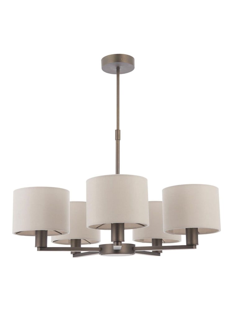 Gallery Home Antique Bronze Dalvin 5 Pendant Light - Image 8 of 8