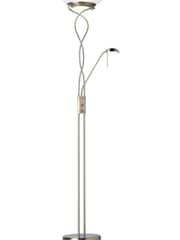 Gallery Home Antique Brass Monroe Floor Lamp - Image 1 of 1