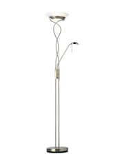 Gallery Home Antique Brass Monroe Floor Lamp - Image 1 of 1