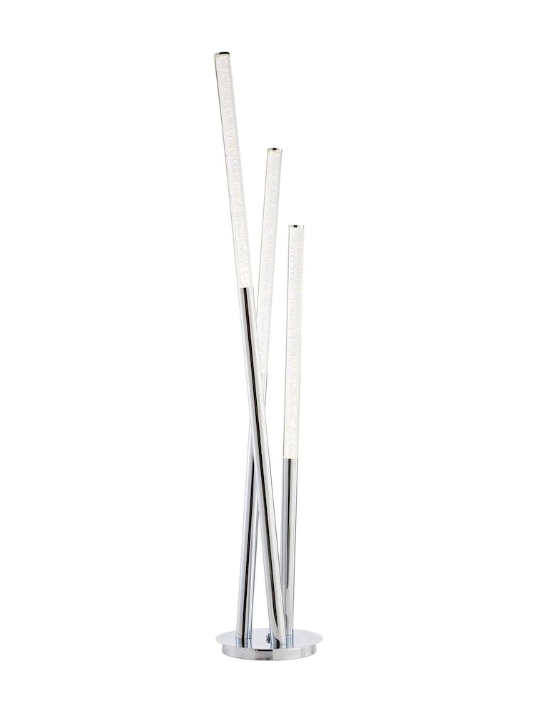 Gallery Home Silver Crystal Floor Lamp - Image 1 of 2