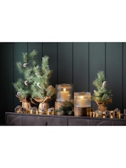Gallery Home Clear Bolton Hurricane Lamp - Image 3 of 4