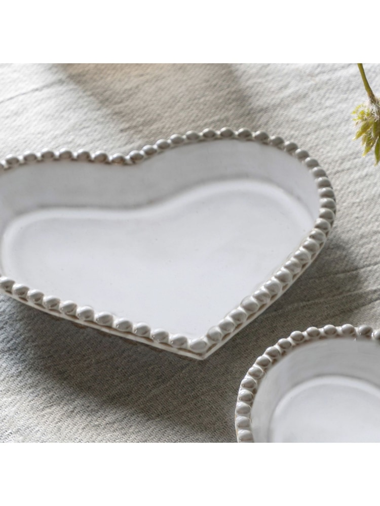 Gallery Home 3 Pack Grey Heartstone Plates - Image 2 of 5