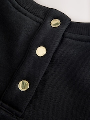 أسود - سويت شيرت بتفصيل فيونكة من Baker by Ted Baker - Image 8 of 12