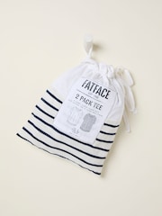 FatFace 2 Pack Stripe T Shirt - Imagen 10 de 10