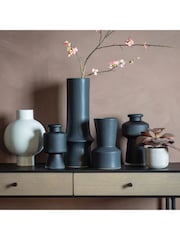 Gallery Home White Omari Vase - Image 1 of 3