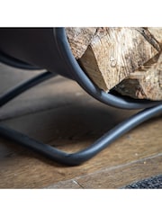 Gallery Home Black Newton Log Basket - Image 2 of 5