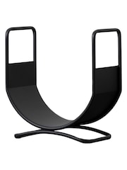 Gallery Home Black Newton Log Basket - Image 4 of 5