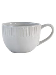 Gallery Home Cream Earthen Ridged Mugs 4 Pack - Image 2 of 4
